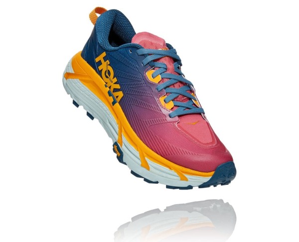 Hoka One One Mafate Speed 3 Womens UK - Blue Trail Running Shoes - SXLTM7421